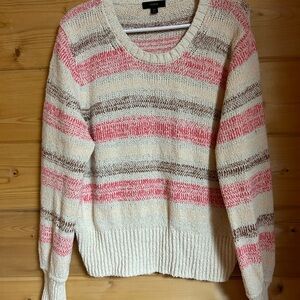 Women’s XL medium weight Longsleeve JCrew sweater 100%cotton nice